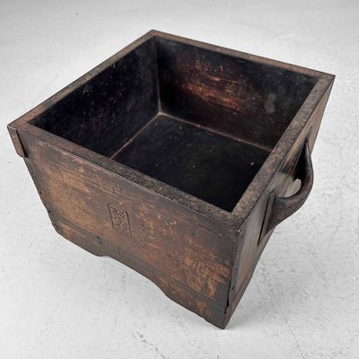 Japanese Itomasu Wooden Measuring Container-DWL-2020580