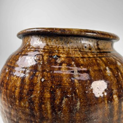 Japanese Late Meiji Earthenware Vase-DWL-1767710