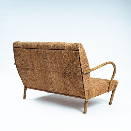 Japanese Low Rope Bamboo Sofa from Conran