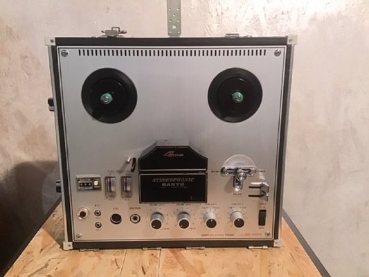 Japanese Model MR-929E Portable Stereophonic Tape Recorder from Sanyo, 1960s-ERB-575600