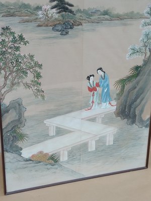 Japanese Painting, Gouache & Handmade Paper-KIM-1063967