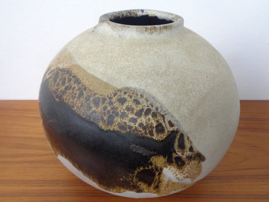 Japanese Raku Studio Pottery Vase, 1960s-RDW-1793878