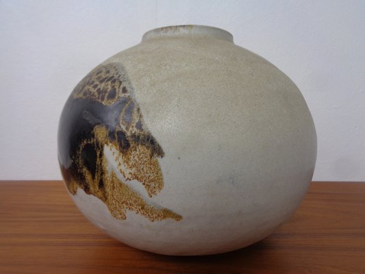 Japanese Raku Studio Pottery Vase, 1960s-RDW-1793878