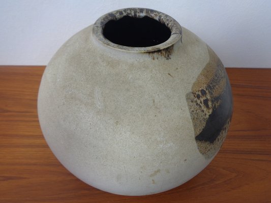 Japanese Raku Studio Pottery Vase, 1960s-RDW-1793878