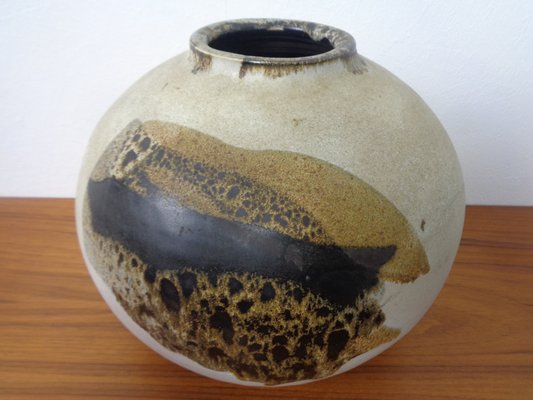 Japanese Raku Studio Pottery Vase, 1960s-RDW-1793878