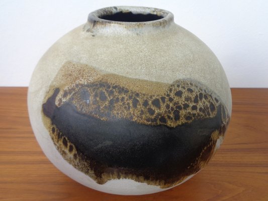 Japanese Raku Studio Pottery Vase, 1960s-RDW-1793878