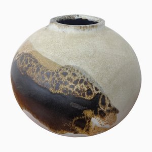 Japanese Raku Studio Pottery Vase, 1960s-RDW-1793878