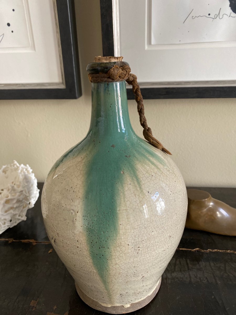 Japanese Sake Bottle in Ceramic