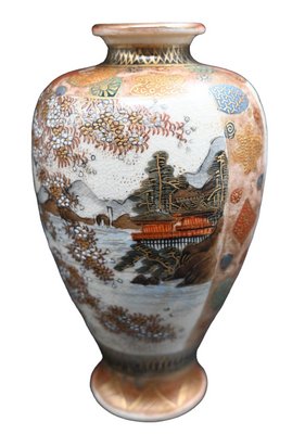 Japanese Satsuma Vase-RIK-1761568