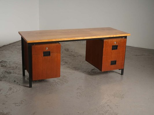 Japanese Series EU02 Desk by Cees Braakman for Pastoe, 1960s-RPY-1795939