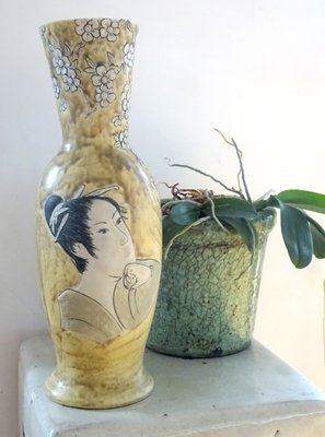 Japanese Style Vase, 1950s-GT-726012