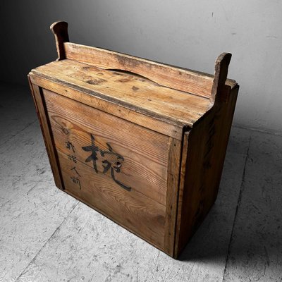 Japanese Taishō Era Mokubako Storage Box in Wood, 1920s-DWL-1816159