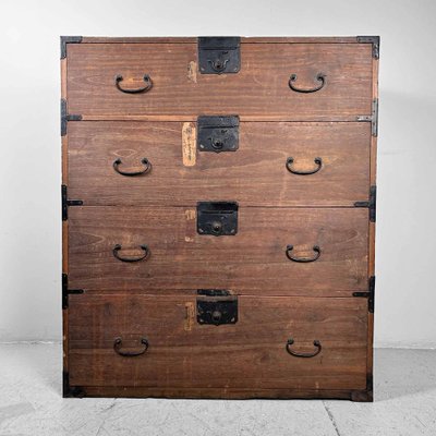 Japanese Traditional Tansu Chest of Drawers, 1920s-DWL-1803010