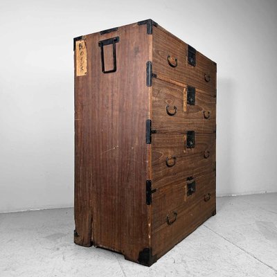 Japanese Traditional Tansu Chest of Drawers, 1920s-DWL-1803010