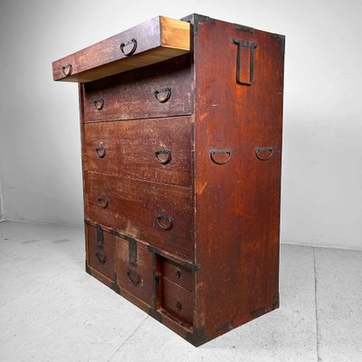 Japanese Traditional Tansu Drawer Cabinet, 1920s-DWL-1787534