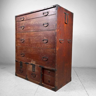 Japanese Traditional Tansu Drawer Cabinet, 1920s-DWL-1787534