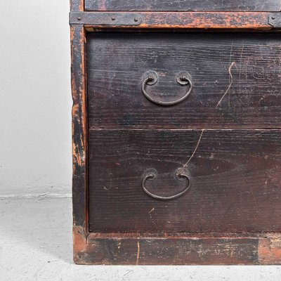 Japanese Traditional Tansu Storage Cabinet, 1890s-DWL-1786395