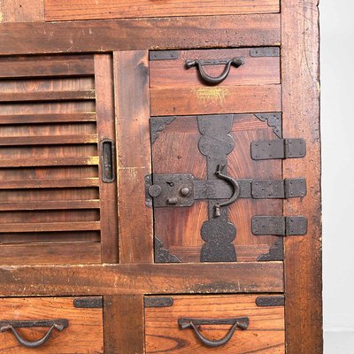 Japanese Traditional Tansu Storage Cabinet, 1890s-DWL-2020480