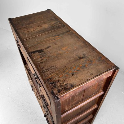 Japanese Traditional Tansu Storage Cabinet, 1890s-DWL-2020480