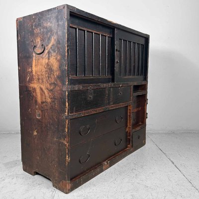 Japanese Traditional Tansu Storage Cabinet, 1890s-DWL-1786395