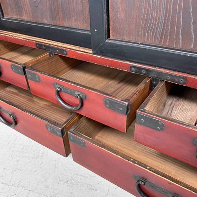 Japanese Traditional Tansu Storage Cabinet, 1890s-DWL-2020502