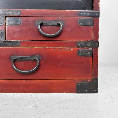 Japanese Traditional Tansu Storage Cabinet, 1890s-DWL-2020502