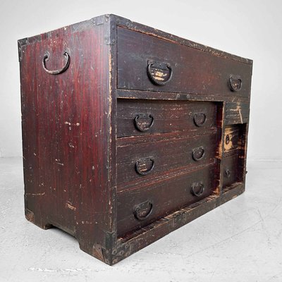 Japanese Traditional Tansu Storage Cabinet, 1890s-DWL-2020496