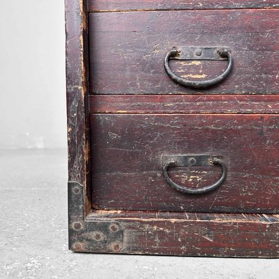 Japanese Traditional Tansu Storage Cabinet, 1890s-DWL-2020496