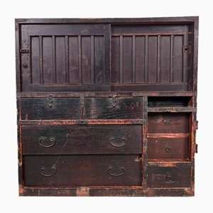 Japanese Traditional Tansu Storage Cabinet, 1890s-DWL-1786395