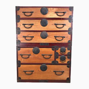 Japanese Traditional Tansu Storage Chest, 1890s-DWL-2020319