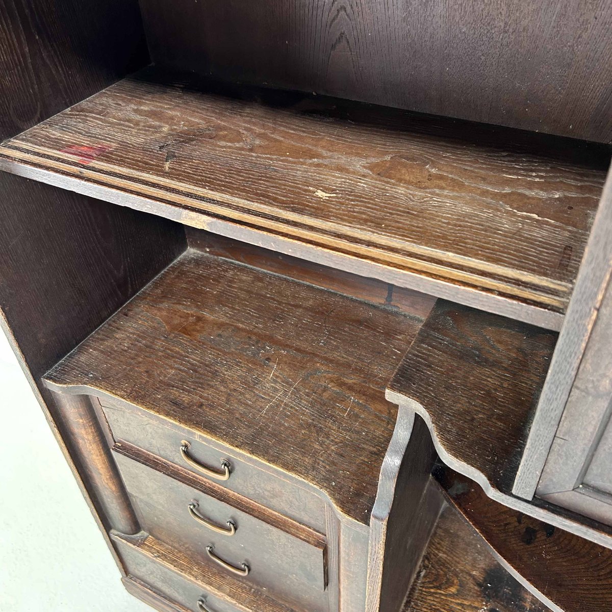 Japanese Traditional Tea Ceremony Tansu Display Cabinet, 1920s