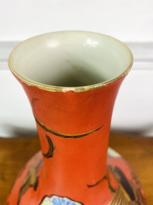 Japanese Vase in Lacquered Porcelain, 1850s-QKG-1815948