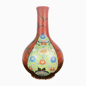 Japanese Vase in Lacquered Porcelain, 1850s-BXG-1815718