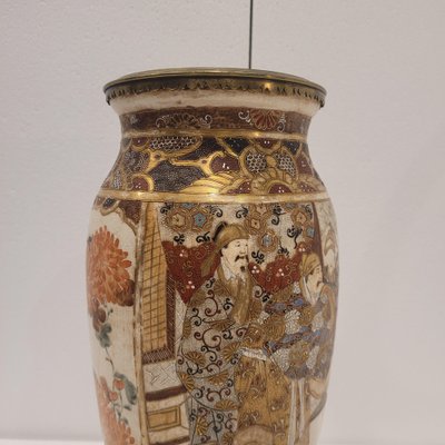 Japanese Vase with Ormolu and Satsuma Porcelain, 1880-NUC-2041356