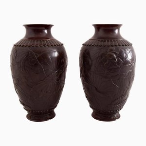 Japanese Vases, 19th Century, Set of 2-ZCI-2029894