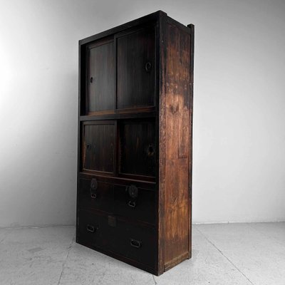 Japanese Wabi Sabi Tansu Cabinet, 1890s-DWL-1803003