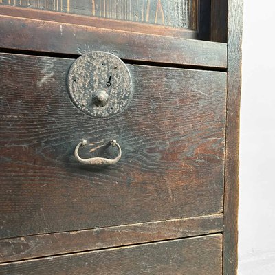 Japanese Wabi Sabi Tansu Cabinet, 1890s-DWL-1803003