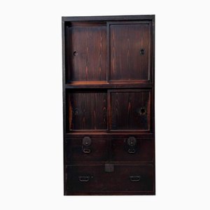 Japanese Wabi Sabi Tansu Cabinet, 1890s-DWL-1803003