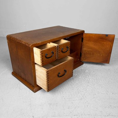 Japanese Wooden Medicine Cabinet, 1960s-DWL-2020338