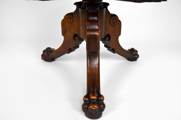 Japonaiserie Bookcase Pedestal Table Attributed to Gabriel Viardot, 1880s-XNH-1166240