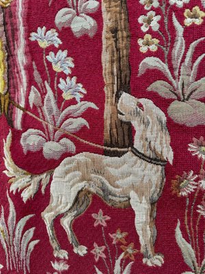 Jaquar Aubusson Tapestry with Medieval Design, 1970s-YMM-1798557