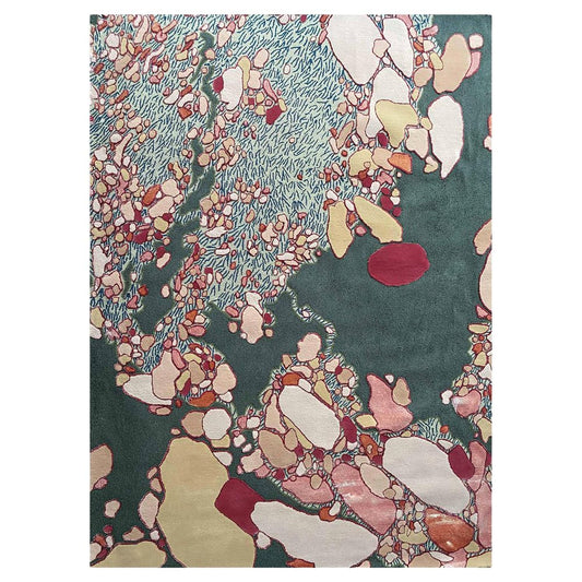 Jardin De Rocaille N° 1 Rug by Clément Vuillier