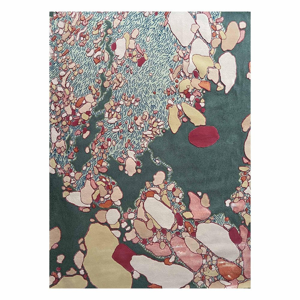 Jardin De Rocaille N° 1 Rug by Clément Vuillier