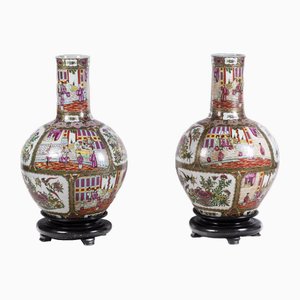 Jars in Canton Porcelain. 1880s-CEJ-1754786