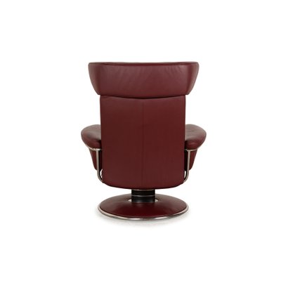 Jazz Leather Armchair in Wine Red from Stressless-RQW-2036306