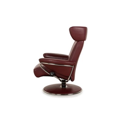 Jazz Leather Armchair in Wine Red from Stressless-RQW-2036306