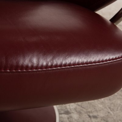 Jazz Leather Armchair in Wine Red from Stressless-RQW-2036306