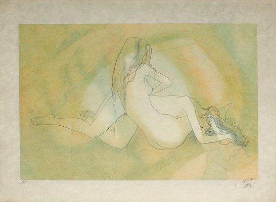 Jean-baptiste Valadé, Complicité, 1980, Lithograph on Japan Paper-FMZ-1109829