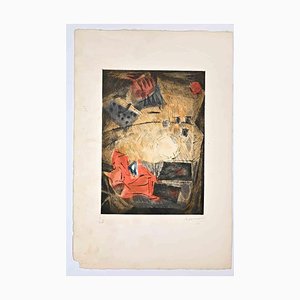 Jean Bertholle, Abstract Composition, Etching, 1952-ZCI-1788643