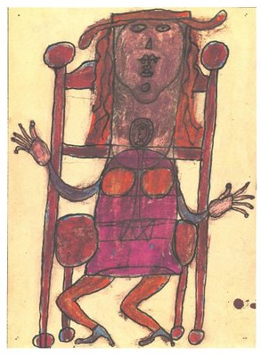 Jean Dubuffet, Composition, Lithograph, 1982-ZCI-880391